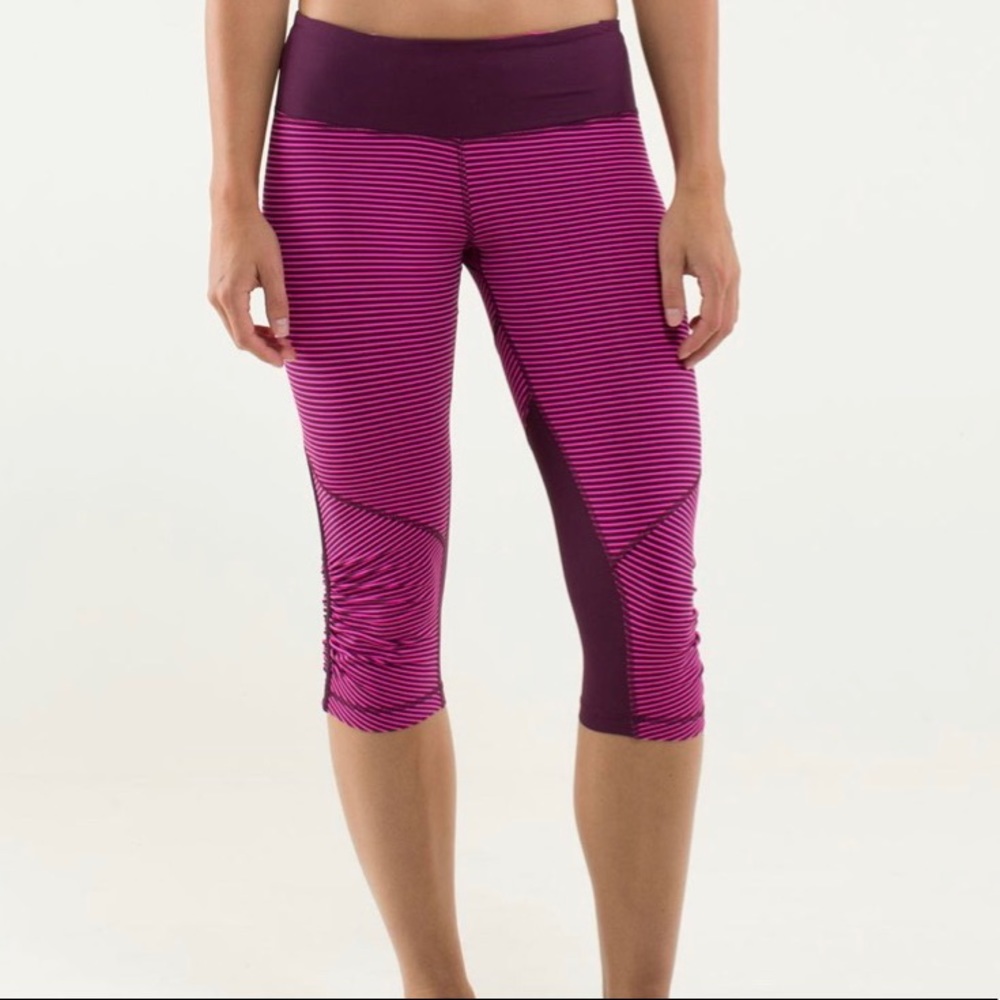 Lululemon Athletica Run: For Your Life Crop
